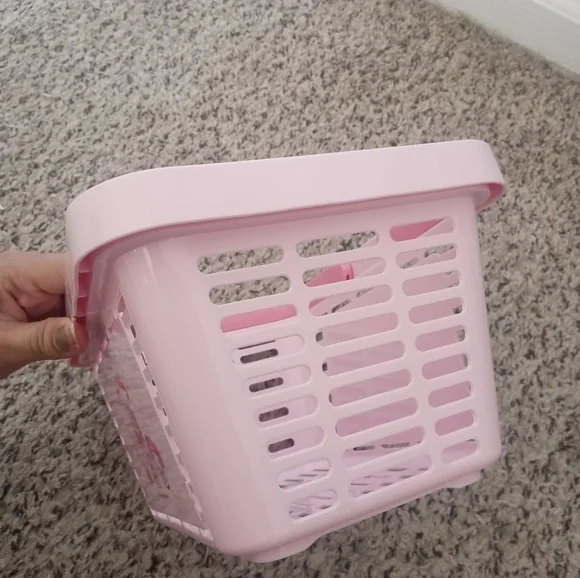 Sanrio My Melody My Sweet Piano Women's Mini Shopping Storage Basket Pink - Picture 5 of 8